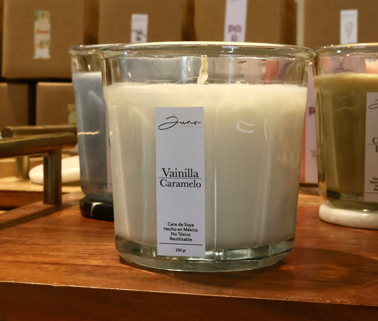 Vela Aromática Vainilla-Caramelo 250g