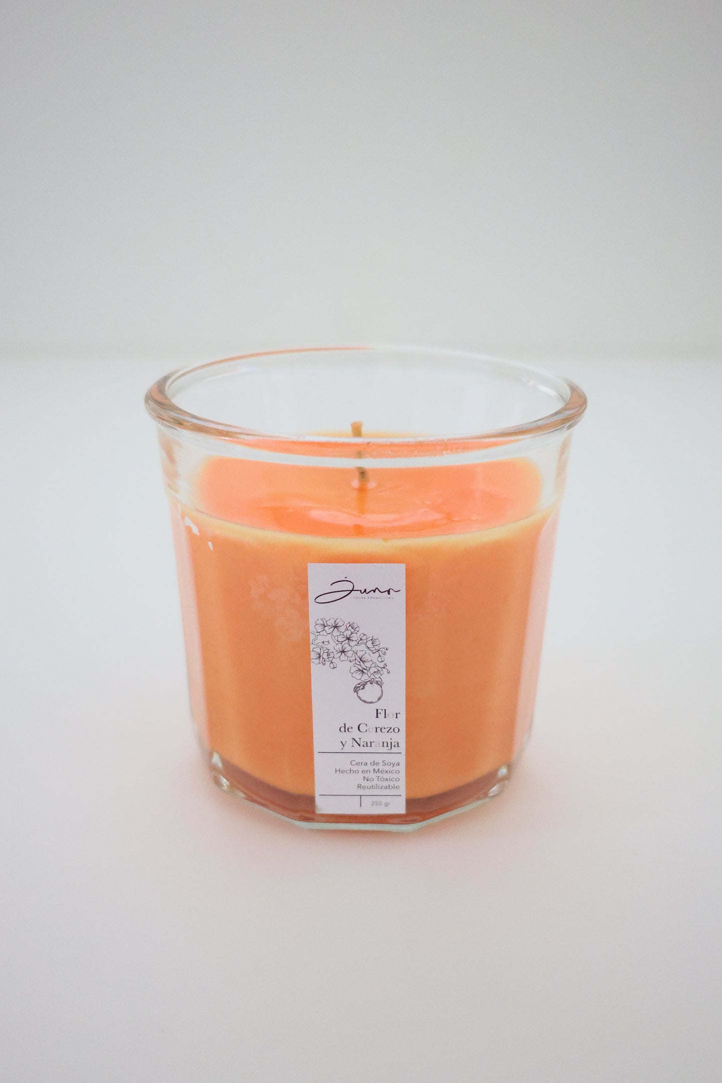 Vela Aromática Flor de Cerezo y Naranja